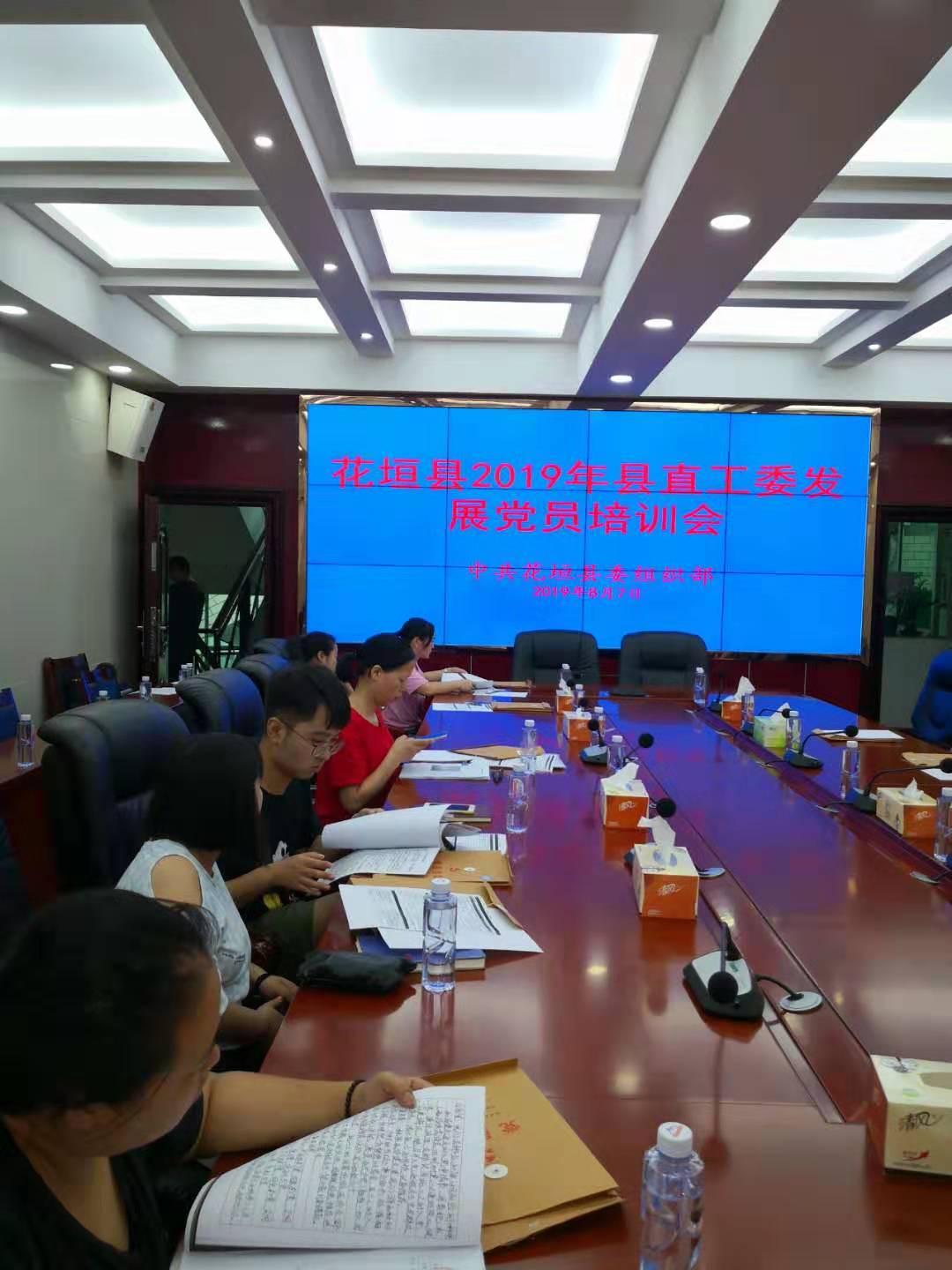 花垣县2019年县直工委发展党员培训会